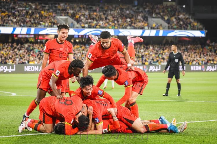 澳大利亚队逆转击败泰国队